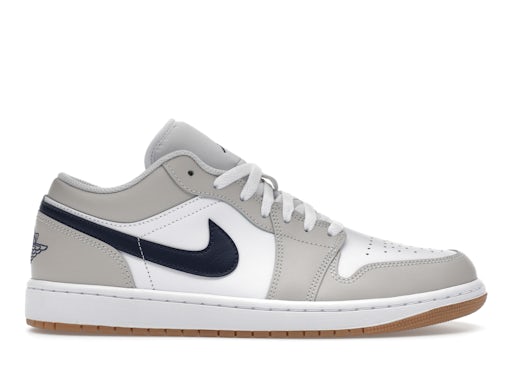 Air Jordan 1 Low Midnight Navy Neutral Grey