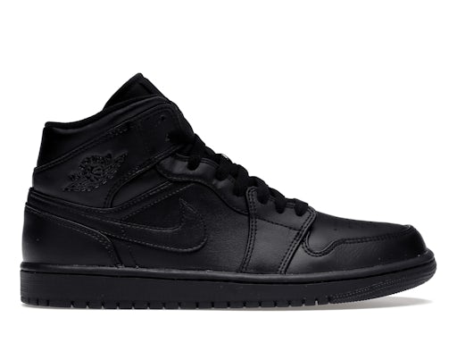 Air Jordan 1 Mid Triple Black