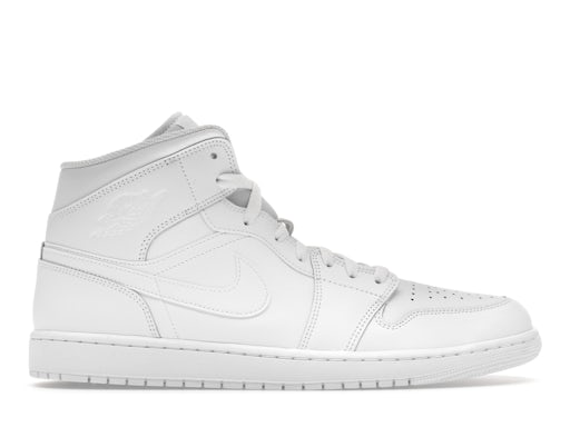 Air Jordan 1 Mid Triple White