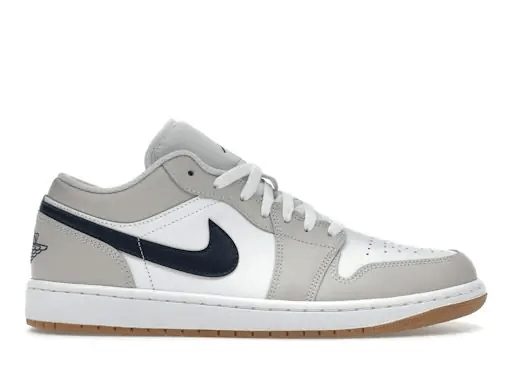 Air Jordan 1 Low Midnight Navy Neutral Grey